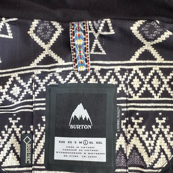 Burton dry ride Gortex living lining shell. - Picture 3 of 9